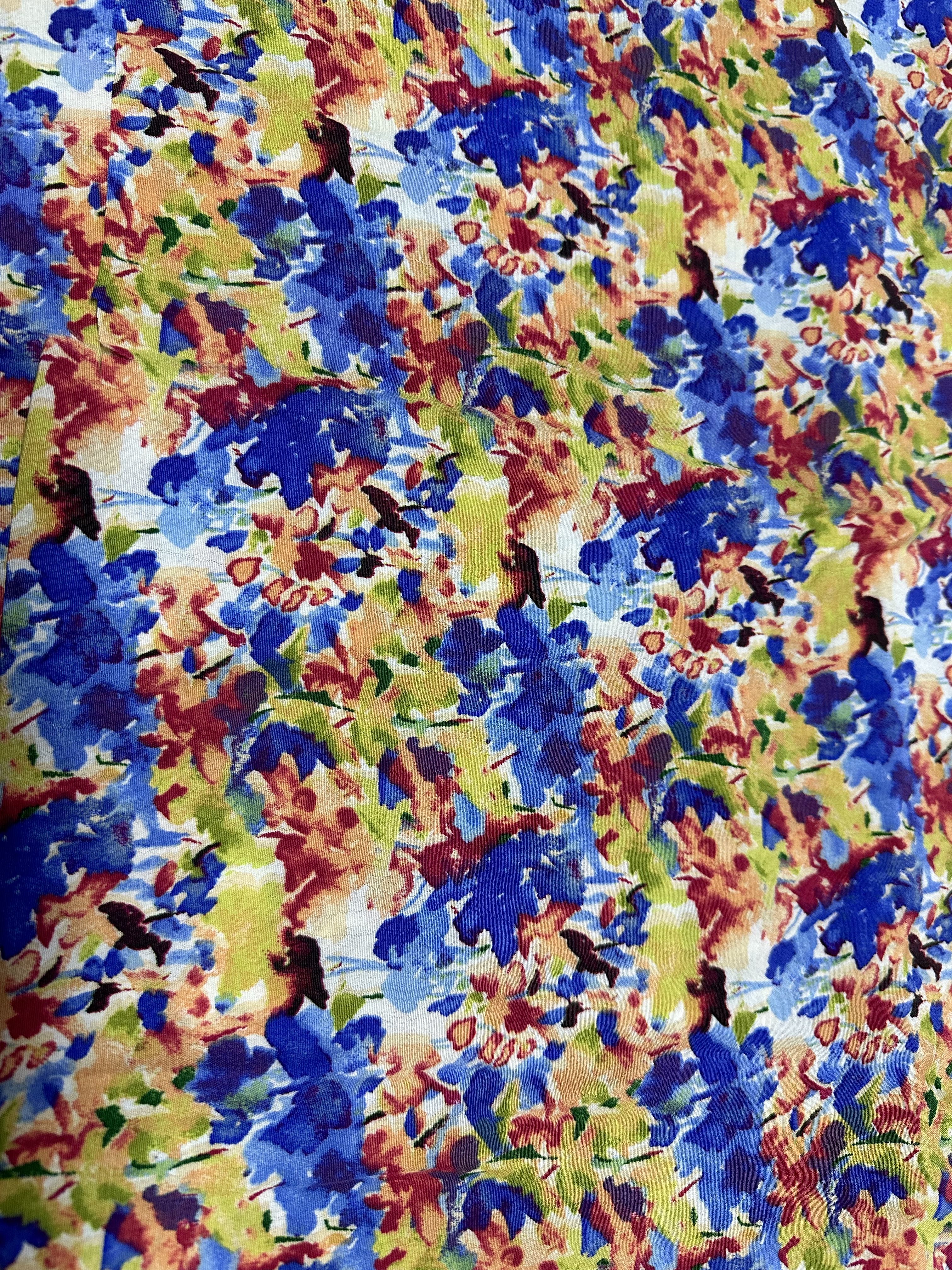 Las fábricas más vendidas venden telas florales 100% poliéster de 150 cm de ancho