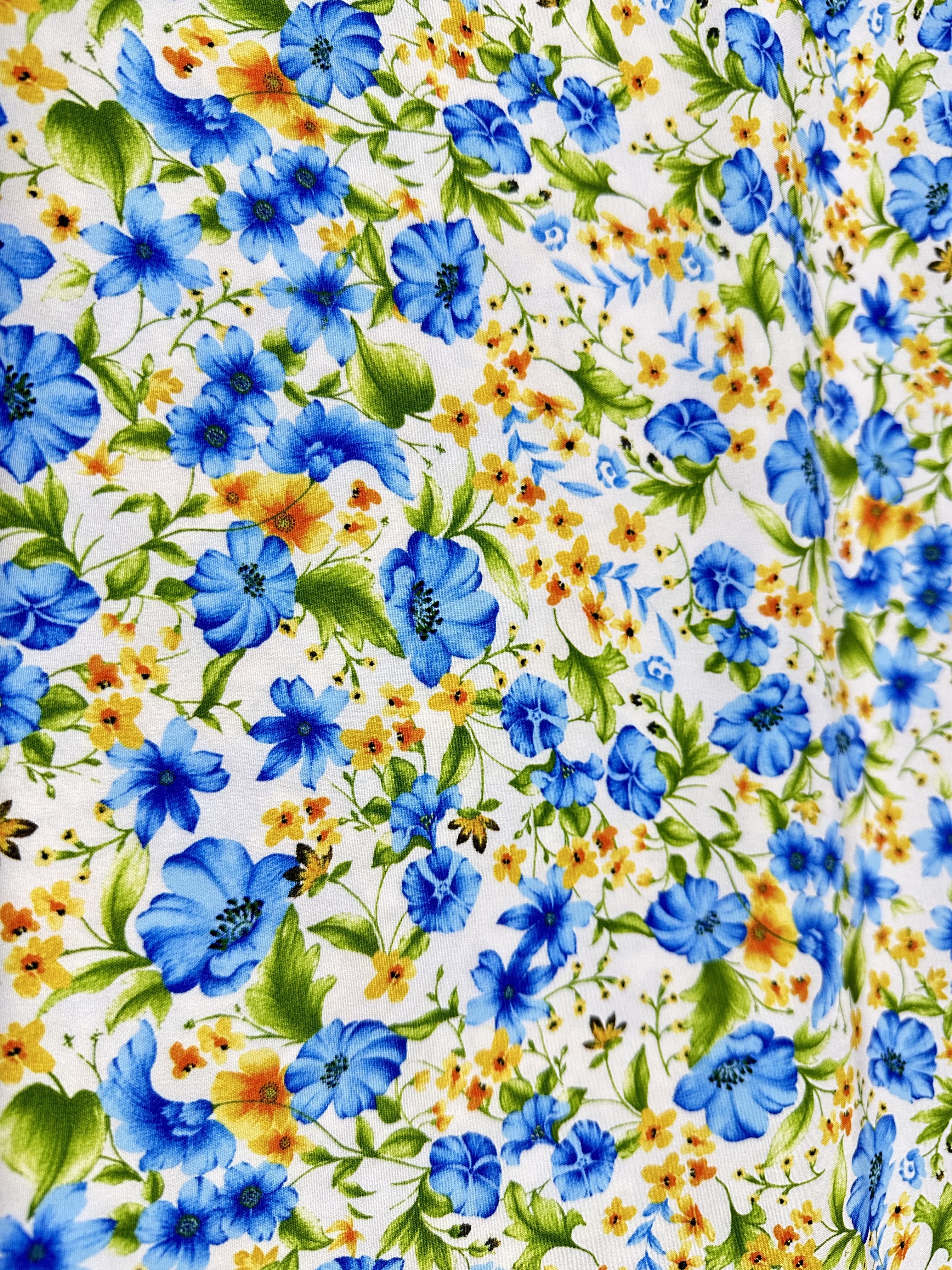 Las fábricas más vendidas venden telas florales 100% poliéster de 150 cm de ancho