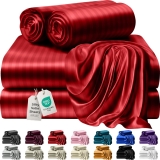 Satin Sheets Queen 4-Piece