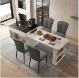 Mueble integrado mesa guía extensible
